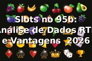 Slots no 95b: Análise de Dados, RTP e Vantagens 📊 [2026]